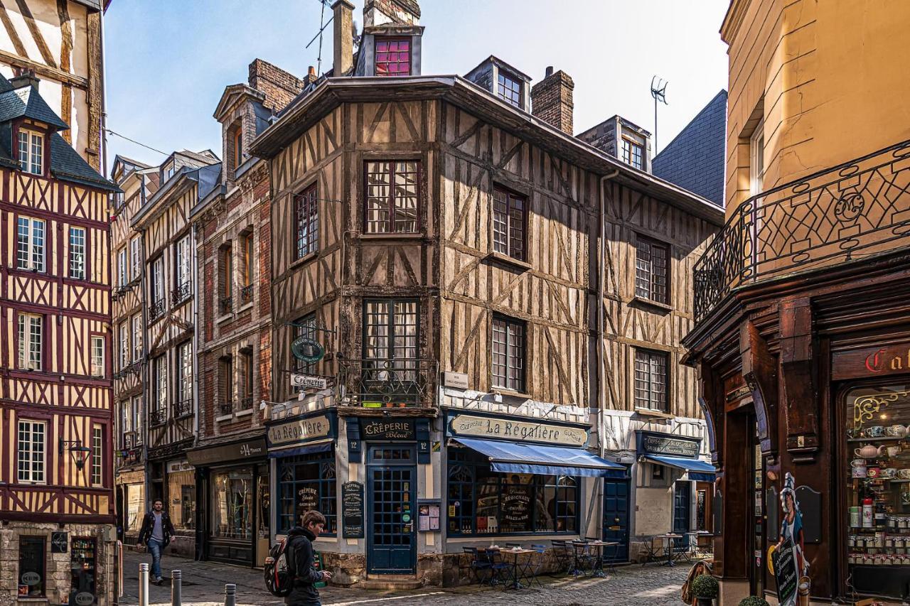 Studio Au Coeur De Rouen, 4 Personnes, Calme & Elegant Екстериор снимка